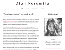 Tablet Screenshot of dianparamita.com